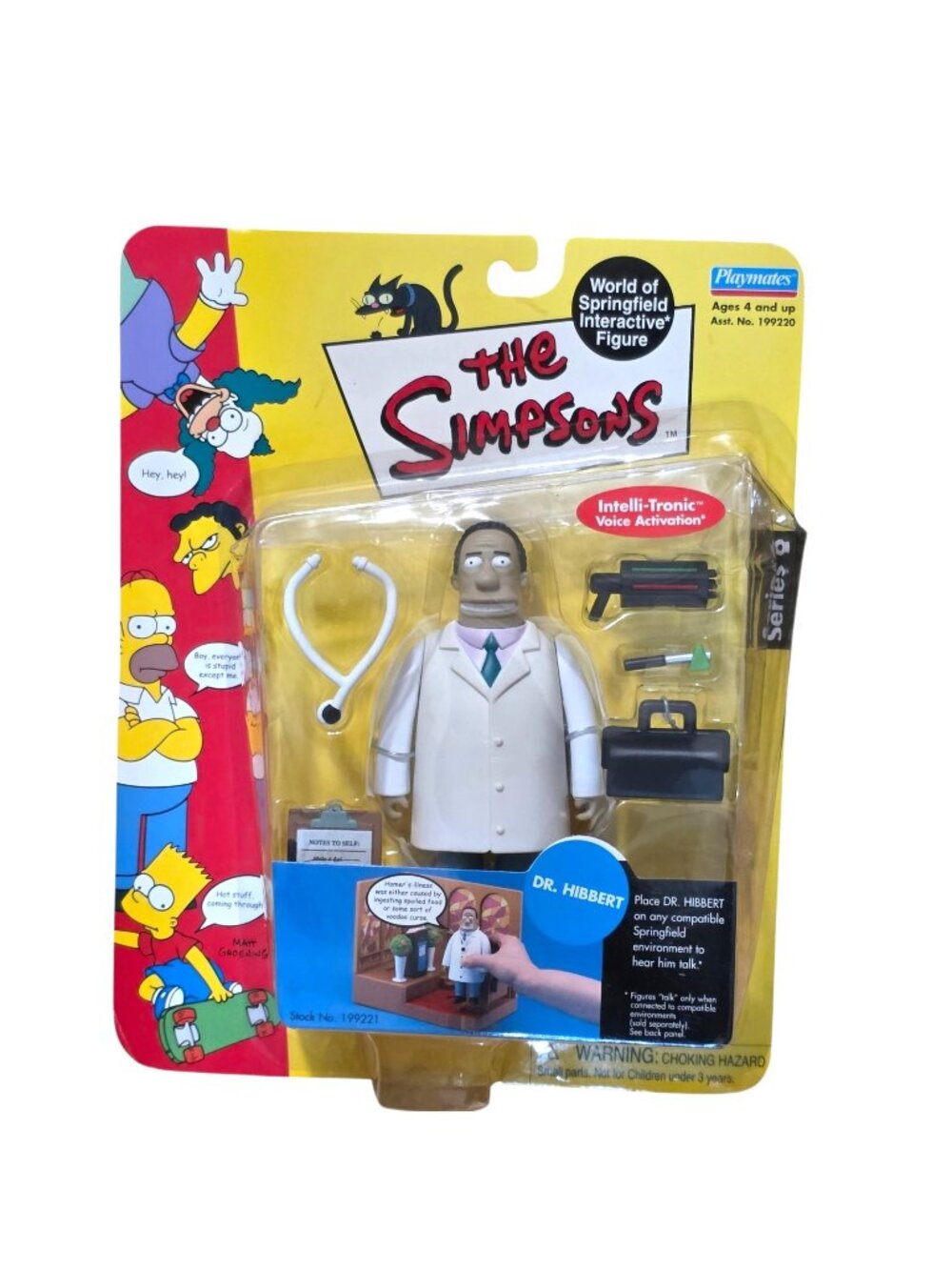 The Simpsons DR HIBBERT Interactive Action Figure Series 6 NEW Playmates